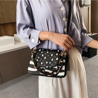 Vrouwen tas crossbody tassen voor vrouwen tassen handtassen vrouwen bekende merken Luxe leuke lederen Dames Ketting Zak balck groot