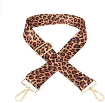 Vrouwen Tas Strap Classic Textuur Creatieve Chic Brede Schouder Crossbody Handtassen Verstelbare Bloem Gedrukt Riemen stijl Two