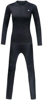 Vrouwen Thermisch Ondergoed Set Winter Base Layer Fleece Top En Bottom Set Lange Mouwen Top Shirts Ademend Ski Thermisch Ondergoed