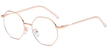 Vrouwen UV400 Ronde Metalen Zonnebril Rijden Bril Retro Vintage Zonnebril Roze