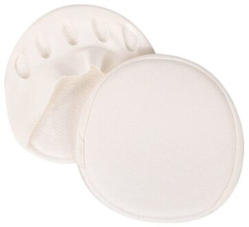 Vrouwen Voorvoet Pads 1 Paar Vijf Tenen Hoge Hakken Half Inlegzolen Onzichtbare Voet Pijn Zorg Absorbeert Schokken Sokken Teen Pad inserts wit