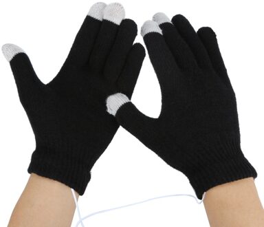 Vrouwen Warm Winter Usb Warme Hand Verwarming Handschoenen Constante Temperatuur Draagbare Zachte Wearable Winter Перчатки Женские