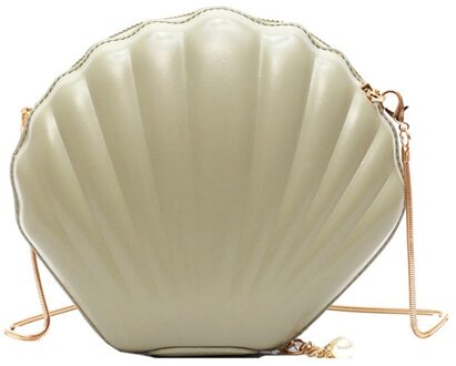 Vrouwen Wilde Mode Shell Tas Kleine Messenger Bag Messenger Bag Schoudertas groen / l