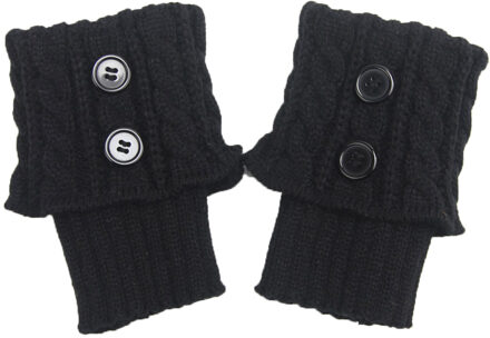 Vrouwen Winter Breien Beenwarmers Boot Cover Houden Warme Sokken Effen Kleur Sokken Boot Warmers Boot Toppers nee.1