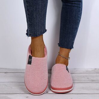 Vrouwen Winter Thuis Slippers Cartoon Kat Schoenen Antislip Zachte Winter Warm Huis Slippers Indoor Slaapkamer Liefhebbers Koppels A / 39