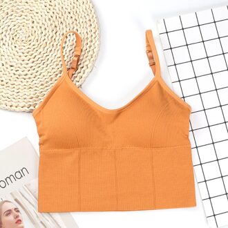 Vrouwen Zomer Halter Vest Gewatteerde Crop Tank Cami Crop Hals Bra Cami Mooie Back Plus Size Bandage Bodycon Tops clubwear