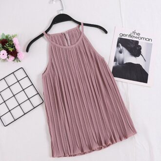 Vrouwen Zomer Hemdje Chiffon Halter Off Shoulder O Hals Vest Slim Tank Tops