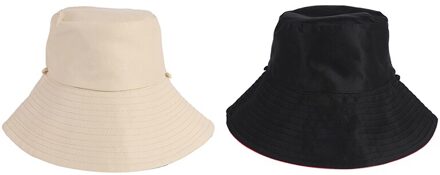 Vrouwen Zomer Zon Hoeden Brede Rand Opvouwbare Strand Hoed Double Side Anti-Uv Cap Bescherming Hoeden En Zonbescherming Vrouwen hoeden 1