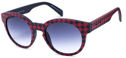 Vrouwen Zonnebril 51/21/140 mm Acetaat - maat Zwart/rood