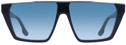 Vrouwen Zonnebril 58/12/145 mm Acetaat Blauw