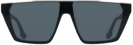 Vrouwen Zonnebril 58/12/145 mm Acetaat Zwart - One Size