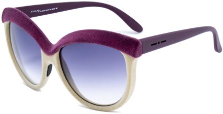 Vrouwen Zonnebril 58/20/140 mm Acetaat Paars