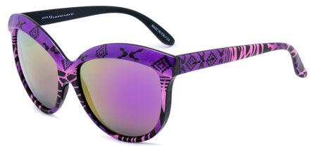 Vrouwen Zonnebril 58/20/140 mm Acetaat Paars