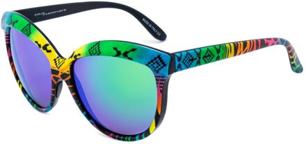 Vrouwen Zonnebril 58/20/140 mm Acetaat Veelkleurig - One Size