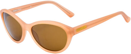 Vrouwen Zonnebril 60/19/145 mm Acetaat Bruin - One Size