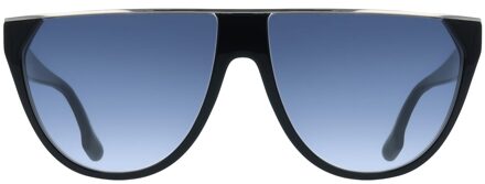 Vrouwen Zonnebril 61/13/145 mm Acetaat Zwart