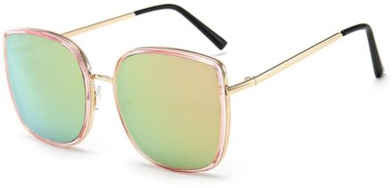 Vrouwen Zonnebril Dames Cat Eye Zonnebril Vrouwelijke Metalen Bril Vrouwen Brand Zonnebril Zonnescherm Uv Eyewear 01