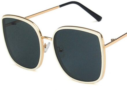 Vrouwen Zonnebril Dames Cat Eye Zonnebril Vrouwelijke Metalen Bril Vrouwen Brand Zonnebril Zonnescherm Uv Eyewear 06