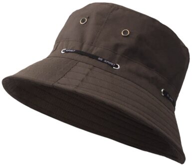 Vrouwen Zonnehoed Volwassen Mannen Cap Toevallige Outdoor Reizen Cap Pot Emmer Hoed Effen Kleur Zon Hoeden Voor Vrouwen Dames hoeden Chapeau Femme koffie