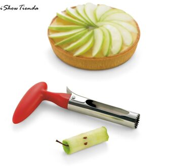 Vruchten Gereedschap Core Seed Remover Roestvrijstalen keuken Appelboor Apple Cutter Steel Slicer Groente Fruit Dunschiller