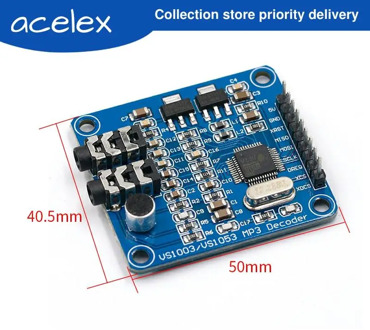VS1003B VS1053 MP3 Module Development Board Onboard recording Function Development Board