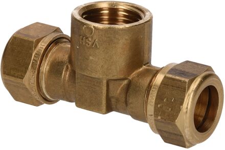 VSH Knel T-stuk 15mm X 1/2"f X 15mm