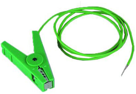 VSI Aansluit-Kabel met krokodillenbek groen