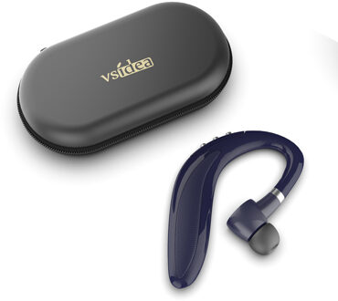 Vsidea-8 Business Bluetooth Headset Snelle Opladen Driver Handsfree Oortelefoon Met Microfoon Noise Cancelling Headset Voor Ios Android Economy Edition