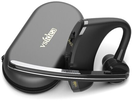 Vsidea-8 Business Bluetooth Headset Snelle Opladen Driver Handsfree Oortelefoon Met Microfoon Noise Cancelling Headset Voor Ios Android Noise reduction