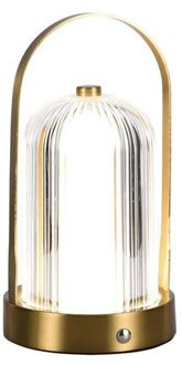 VT-1057-FG Gouden Oplaadbare Tafellampen - Frans - IP20 - 1W