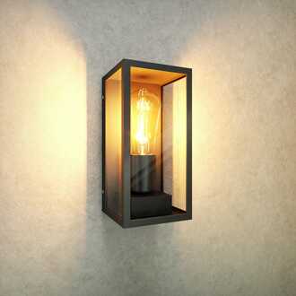 VT-837 Wandlamp - 1 Lichts - Aluminium - zwart - IP44