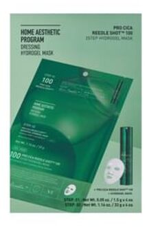VT Collagen Reedle Shot 100 2Step Hydrogel Mask Set - Gezichtsmasker