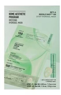 VT Reti-A Reedle Shot 100 2Step Hydrogel Mask Set - Gezichtsmasker