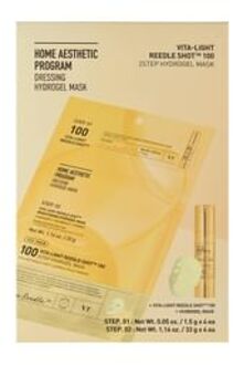 VT Vita-Light Reedle Shot 100 2Step Hydrogel Mask Set - Gezichtsmasker