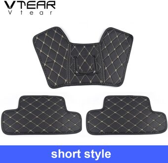 Vtear Autostoel Achter Anti-Kick Pad Interieur Pu Accessoires Cover Anti-Vuile Mat Decoratie Voor Toyota Corolla sedan Onderdelen kort stijl