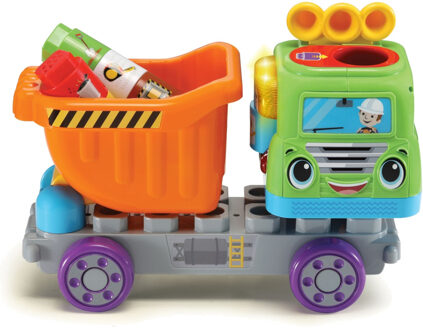 VTech Baby Blokkenpret Kiepwagen - Educatief Babyspeelgoed - 1,5 tot 5 jaar