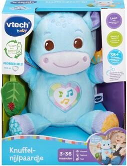 VTech Knuffelnijlpaardje blauw