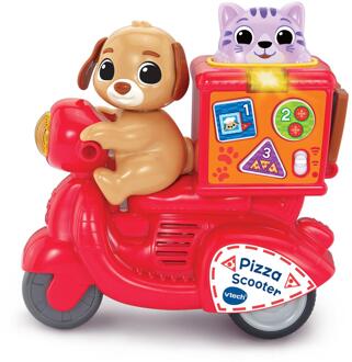 VTech Press & Go Pizza Scooter rood