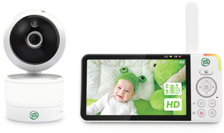 vtech ® Leap Frog LF 915 video babyfoon met 5 HD LCD-scherm en pan-tilt-zoom camera Wit