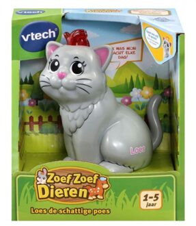 VTech Zoef Zoef Loes De Schattige Poes Multikleur