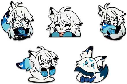 VTuber Enamel Pins Set MysticLight 3 cm (6)