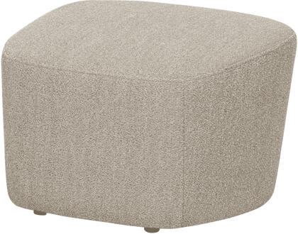vtwonen Hocker 'Lofty' Bouclé, kleur Naturel