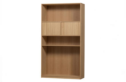 vtwonen Modulair Bovenkast - Eikenhout Fineer - Naturel - 199x110x40 Transparant