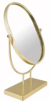 vtwonen Spiegel op standaard - Ovaal - Goud - 31.1cm