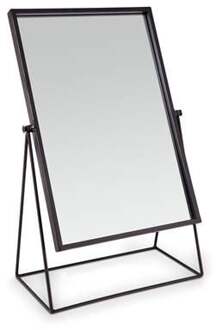 vtwonen Tafelspiegel op Standaard H 43 cm Zwart