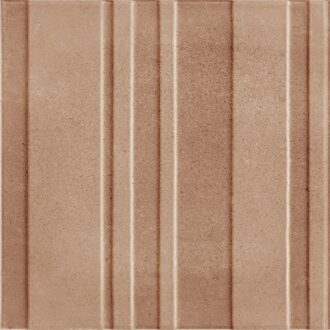 vtwonen Tegels Earth vloertegel met decor 20x20cm terracotta