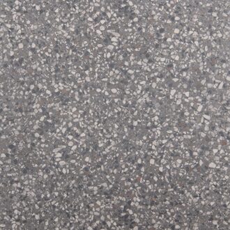 vtwonen terrazzo Vloer- en wandtegel 60x60cm Gerectificeerd mat lead flakes 1915336 Lead Flakes Mat (Antraciet)