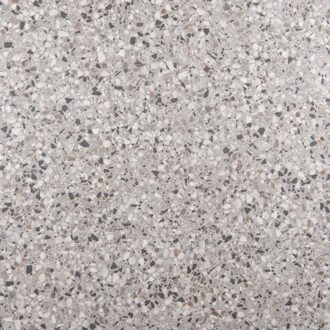 vtwonen Terrazzo Vloer- en wandtegel 60x60cm Gerectificeerd Mat Smoke Flakes 1915334 Smoke Flakes Mat (Grijs)