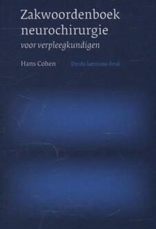 Vu Uitgeverij Zakwoordenboek neurochirurgie voor verpleegkundigen - Boek Hans Cohen (9086596428)