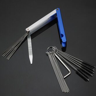Vuil Jet Verwijderen Niet Roest Herbruikbare Tool Kleine Onderdelen Makkelijk Schoon Carburateur Cleaning Kit Accessoires Rvs Draden Borstel